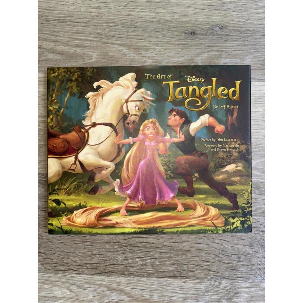 Disney Tangled Rapunzel Official Art Book Hardcover English